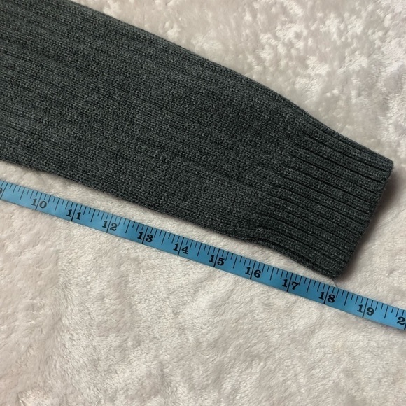 Calvin Klein Grey Zip Up Sweater Med - Picture 8 of 10